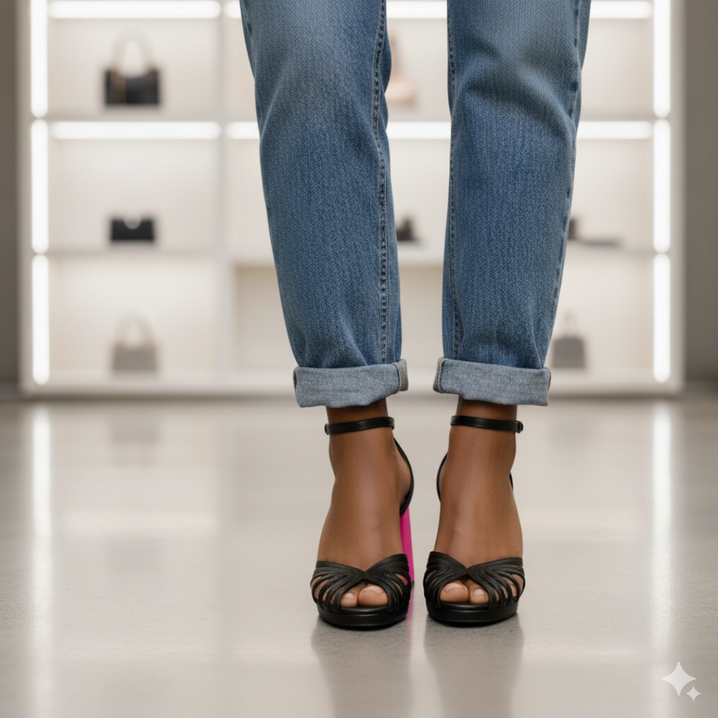 Séraphine® | Sandales à Talon Contrasté