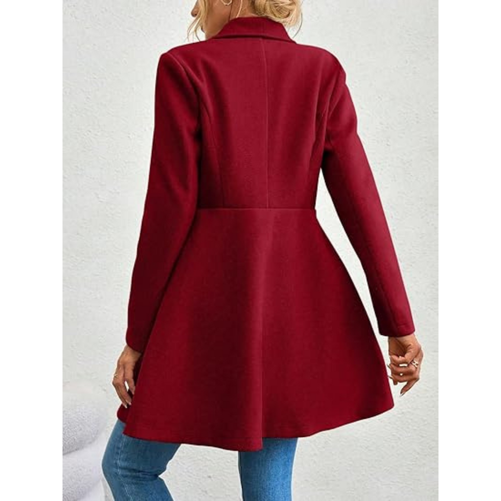 Novélie® | Cappotto da donna con colletto largo