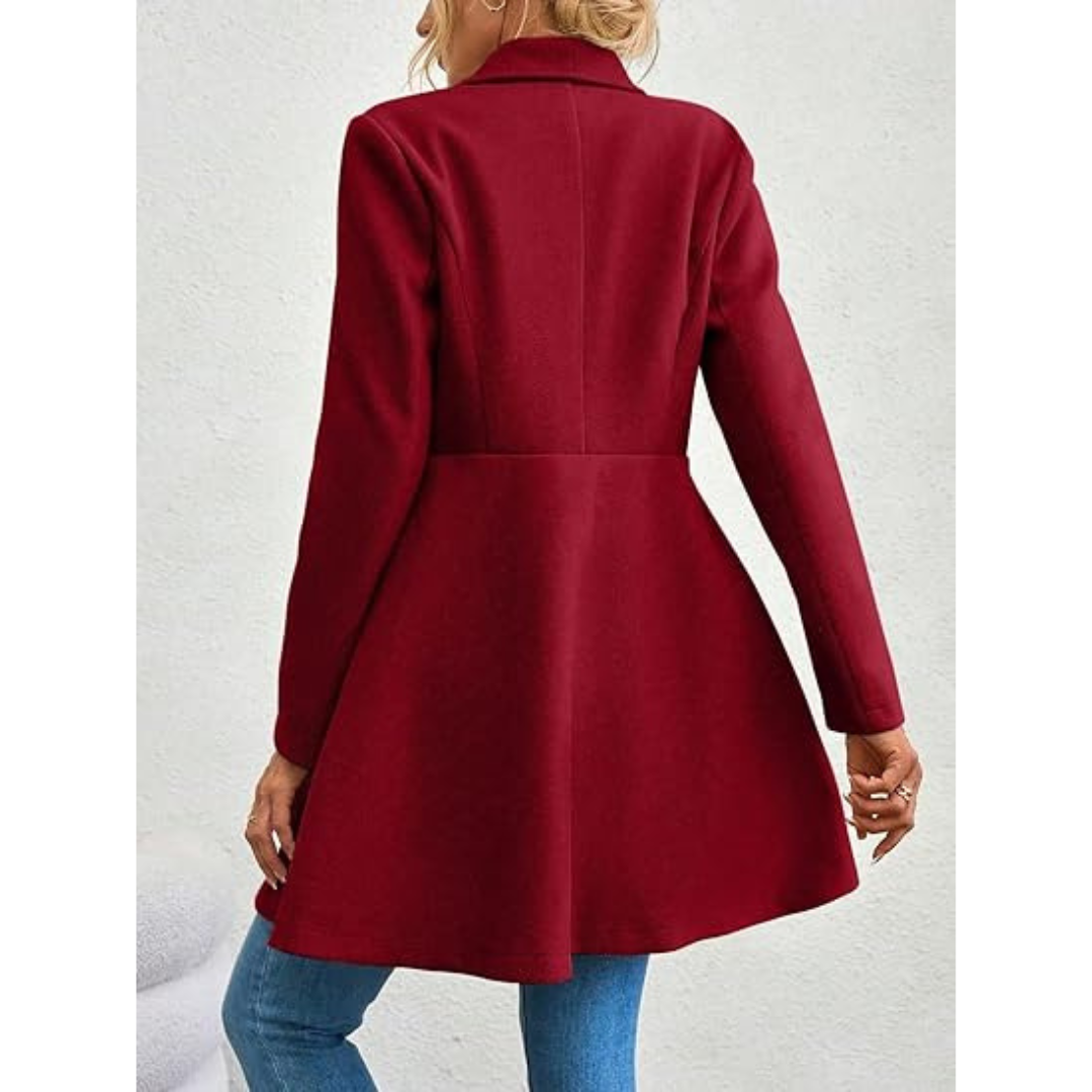 Novélie® | Cappotto da donna con colletto largo