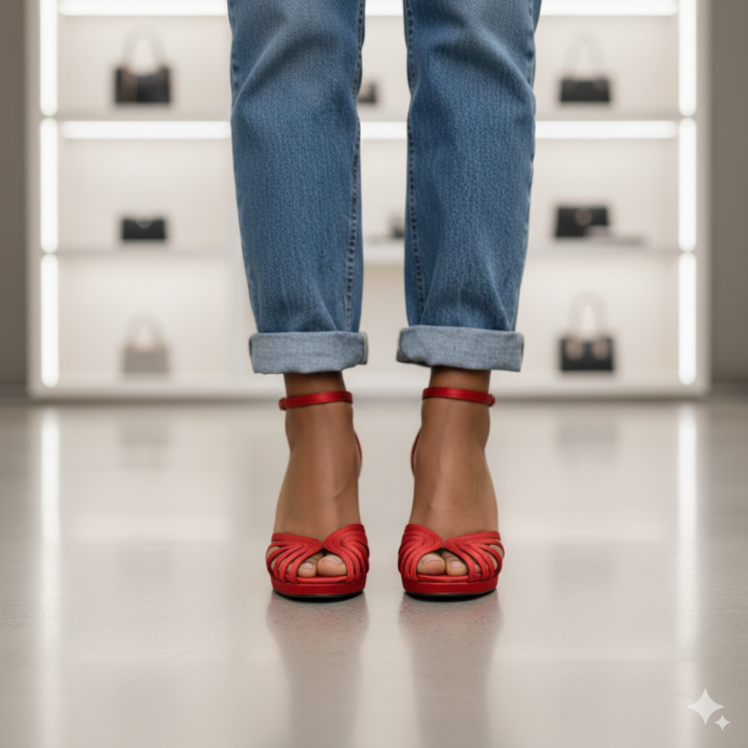 Séraphine® | Sandales à Talon Contrasté